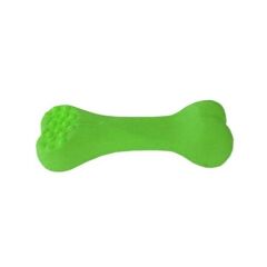 Köpek Diş Bakım Oyuncağı Kemik Şekilli 12 cm Yeşil