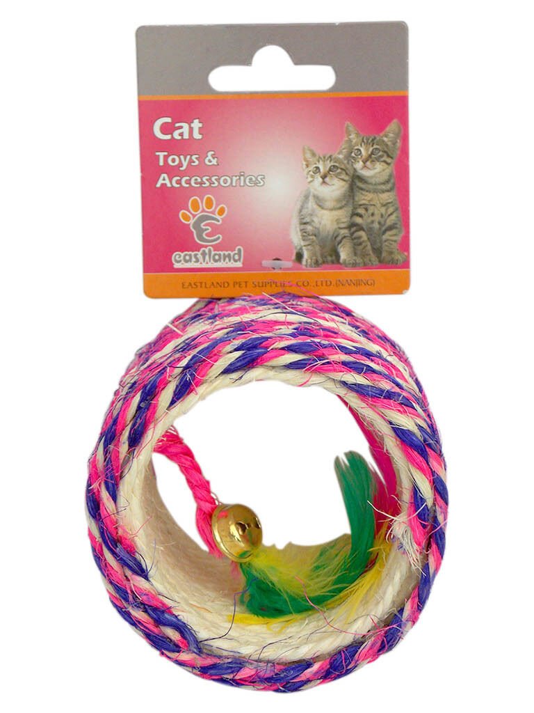 Eastland İpli Kedi Oyuncak Silindir 6 cm