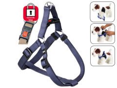 Karlie Kilitli Göğüs Tasma Xs 20-35Cm Koyu Mavi