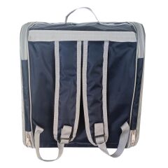 Markapet Çift Cam Kedi Köpek Taşıma Çantası 32x40x42 cm Lacivert