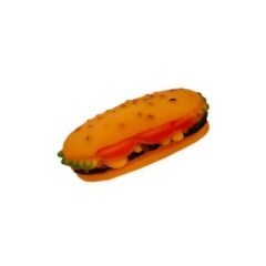 Sesli Köpek Oyuncağı Öten Sandviç 14 cm* 6 cm