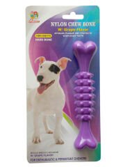 Percell Üzümlü Sert Plastik Köpek Kemiği 15 cm