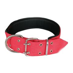 İri Irk Köpek Boyun Tasması 5 x 80 cm Kırmızı