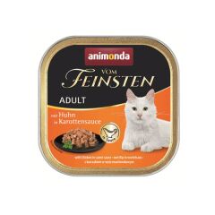 Animonda Vom Feinstein Havuç Soslu Tahılsız Tavuklu Kedi Yaş Mama 100gr
