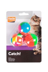 Karlie Plastik Top Oyuncak 4Cm 3Lü