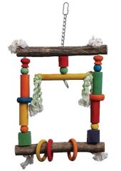 Eastland Askılı İpli Ahşap Kuş Oyuncağı 27/46 cm
