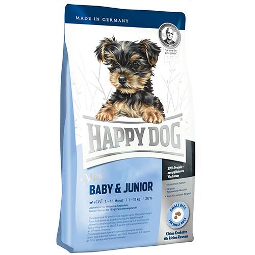 Happy Dog Mini Baby&Junior Yavru Köpek Maması 4 KG