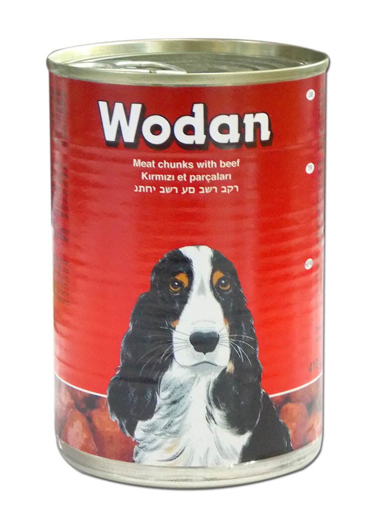 Wodan Parça Dana Etli Köpek Konservesi 410 gr