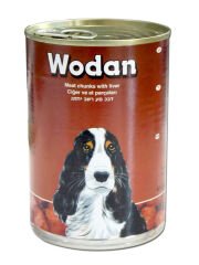 Wodan Parça Etli Ciğerli Köpek Konservesi 410 gr
