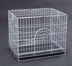 Dayang Kedi Köpek Kafesi Metal 60*43*50 cm SİYAH