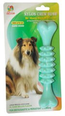 Percell Kavunlu Sert Plastik Köpek Kemiği 19 cm