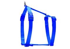 Doggie Ayarlanabilir Özellikli El Yapımı Köpek Göğüs Tasması 2 x 50-65 cm Mavi
