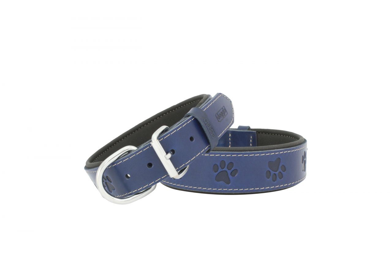 Doggie Köpek Boyun Tasması Pati Desenli 60 cm Large
