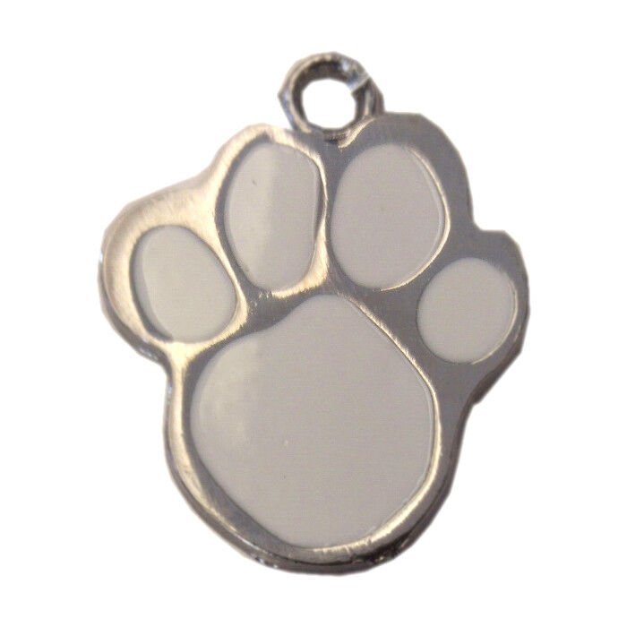 Patili Kedi Köpek İsimlik Aksesuar 2 cm Beyaz