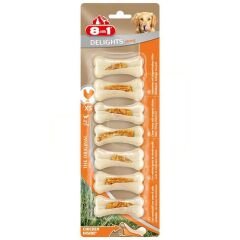 8in1 Delights Köpek Ağız Bakım Kemik XSmall 7'li Paket 140 Gr