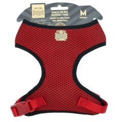 Doggie Havalı Dokumadan Küçük Irk Köpek Göğüs Tasması 2 x 50-60 cm Kırmızı