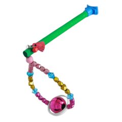 Markapet Tünekli Döner Toplu Kuş Oyuncağı 10 cm-16 cm Yeşil