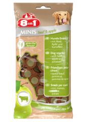 8in1 Minis Biftekli Elmalı Köpek Ödülü 100 Gr