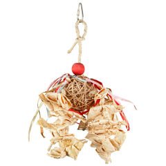 Loofah Kuş Oyuncağı 17,5 / 38 cm