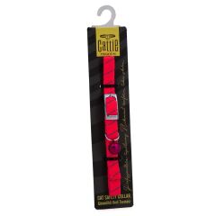 Cattie Ayarlanabilir Kedi Boyun Tasması 1 cm x 30 cm Pembe