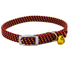 Cattie Ayarlanabilir Kedi Boyun Tasması 1 cm x 30 cm Kırmızı
