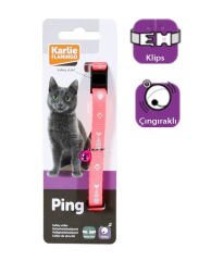 Karlie Kedi Tasmasi Çing. 30Cm Pembe