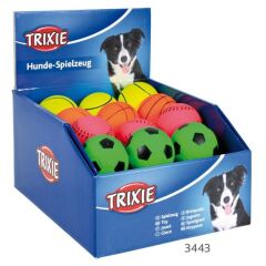 Fosforlu Köpek Oyun Topları Kauçuk 6cm