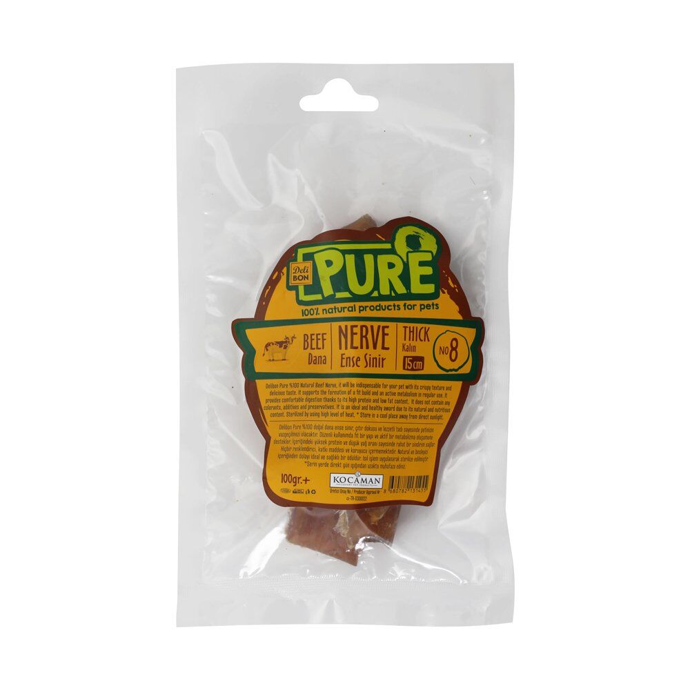 Delibon Pure Dana Kurutulmuş Ense sinir Kalın 100gr