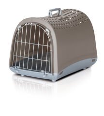 Imac Linus Kedi Köpek Taşıma Çantası Gri 50x32x34,5cm