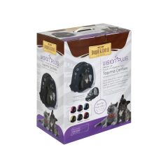 Cattie VisionPlus Kedi Köpek Taşıma Çantası 25 x 35 x 40 cm Siyah