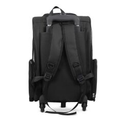 Cattie Portbag Tekerlekli Kedi Köpek Taşıma Çantası 20x30x40 cm Siyah