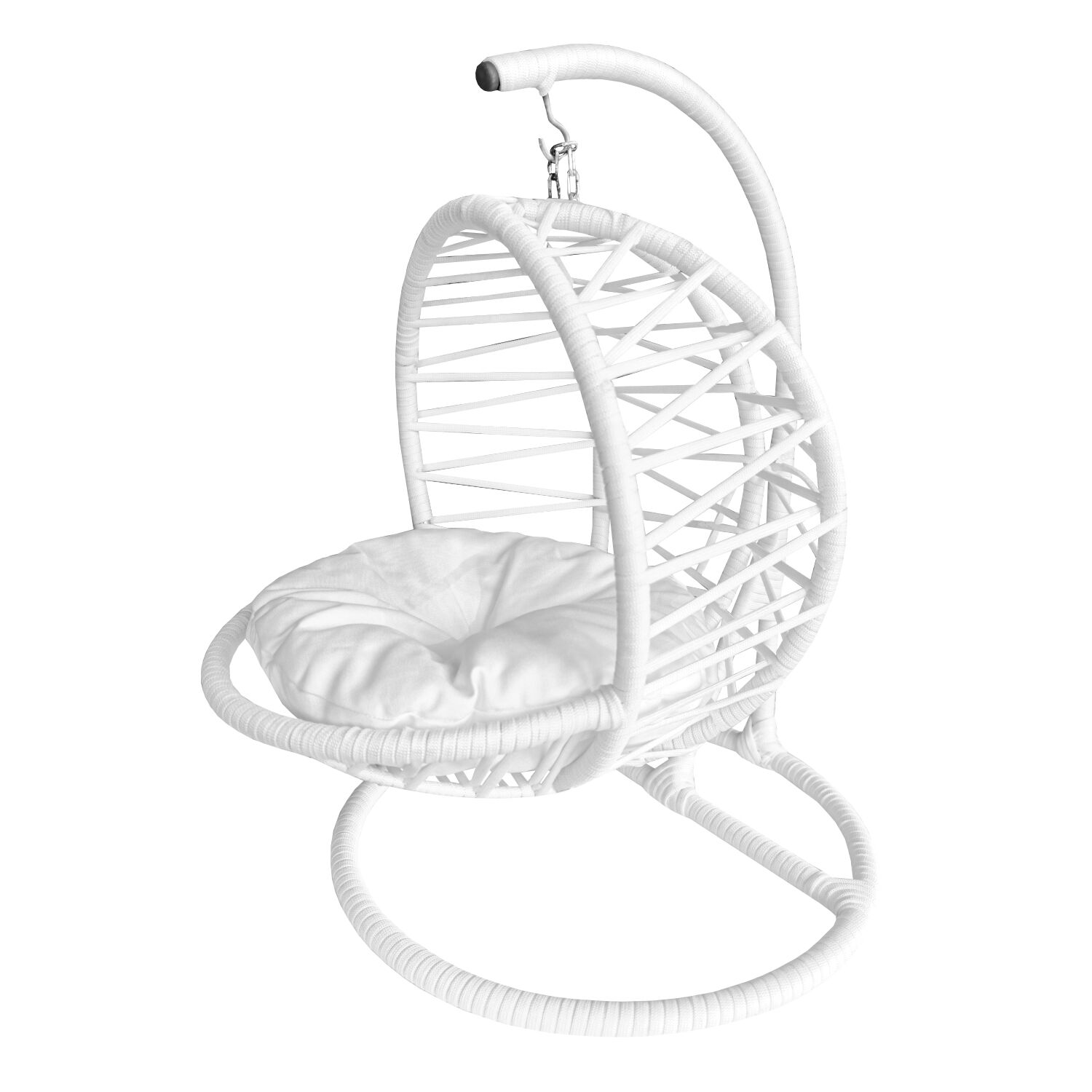 Markapet Kedi Hamağı Minderli Kedi Salıncağı 40*42 cm-62 cm Beyaz