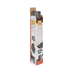 Cattie Elekli Kedi Tuvalet Önü Paspası 45 x 60 cm Gri