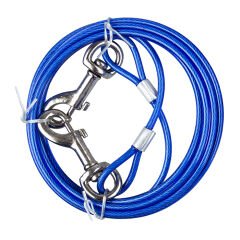 Pet Style Köpek Bahçe Bağlama Çelik Halat 5 mm / 3 Metre