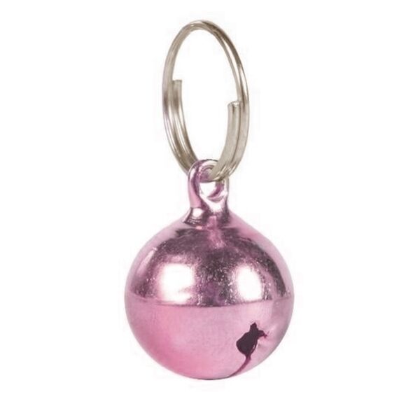 Doggie Kedi Köpek Tasma Çanı Pembe 1,6*1,6 cm