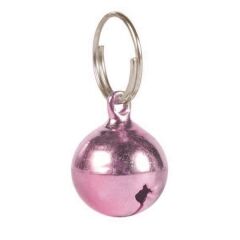 Doggie Kedi Köpek Tasma Çanı Pembe 1,6*1,6 cm