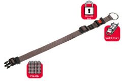 Karlie Kilitli Boyun Tasma M 40-55Cm Gri