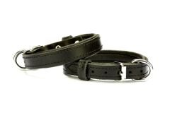 Doggie Comfort Deri Köpek Boyun Tasması 1,5x 25-33 cm Siyah