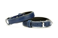 Doggie Comfort Deri Köpek Boyun Tasması 1,5x 20-25 cm Mavi