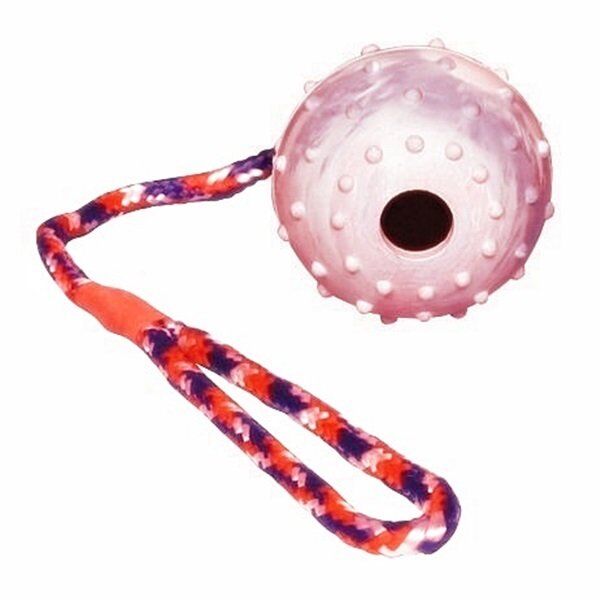 Halatlı top çanlı köpek oyuncağı 6 cm - 40 cm