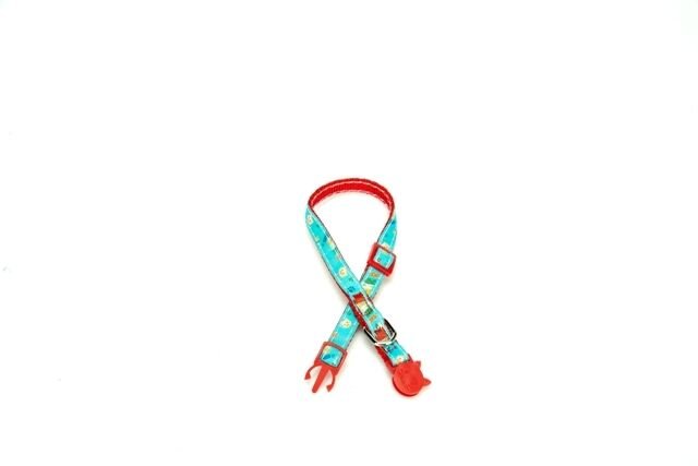Doggie Ayarlanabilir Kitty Kedi Boyun Tasması 1 cm x 29 cm Kırmızı