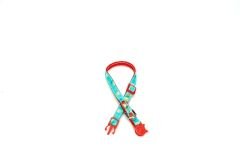 Doggie Ayarlanabilir Kitty Kedi Boyun Tasması 1 cm x 29 cm Kırmızı