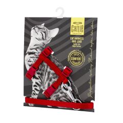 Doggie Kedi Göğüs Tasması 22/36 cm Kırmızı