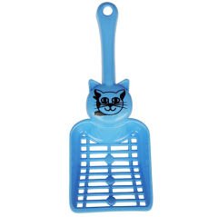 Percell Kedi Tuvaleti Küreği Mavi