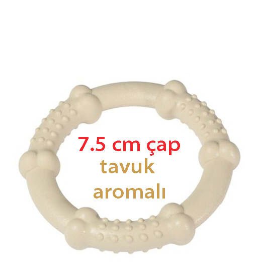 Karlie Naylon Çiğneme Halkasi Tavuklu 7,5Cm