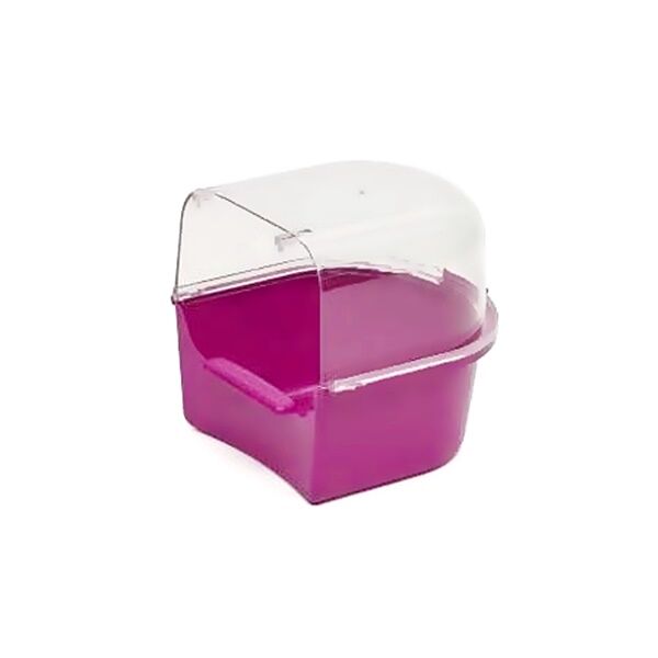 ANS Kafes Kuşu Banyoluğu 10*11*13 cm Pembe