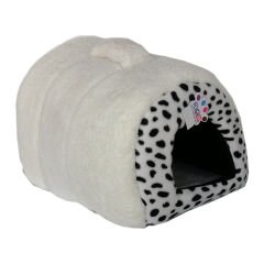 Beyaz Dalmaçyalı Kedi Köpek Yatağı 35 * 45 cm