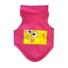 Kedi Köpek Kıyafeti Sünger Desenli 16-21 cm XXXSmall
