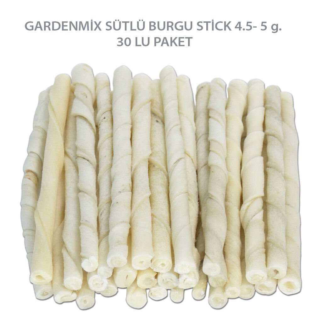 Gardenmix Sütlü Burgu Çubuk 4,5-5 g 30 lü