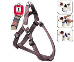 Karlie Kilitli Göğüs Tasma M 40-70Cm Gri